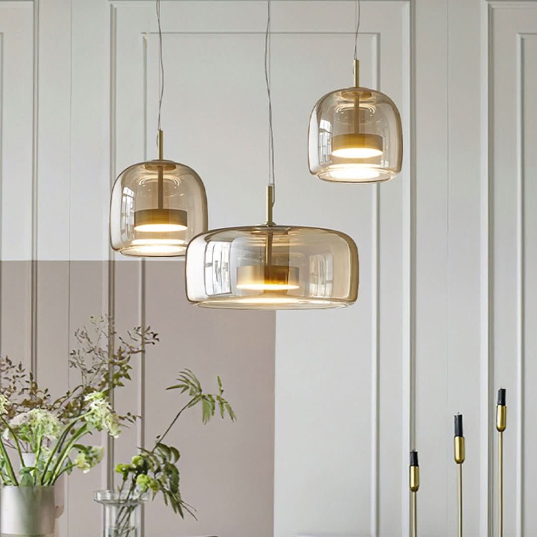 Lámparas colgantes de LED retro de Hailie-Ceiling lamps-VyFlair