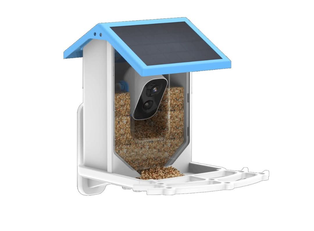 Alimentador de aves solar inteligentes: ¡descubre la naturaleza de una manera única!-bird feeder-VyFlair