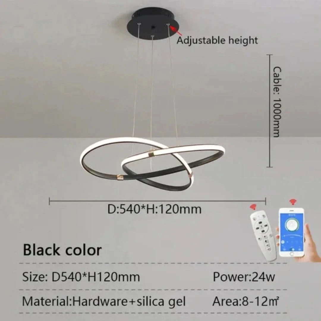 Techura: soporte de montaje de lámpara colgante-Ceiling lamps-VyFlair
