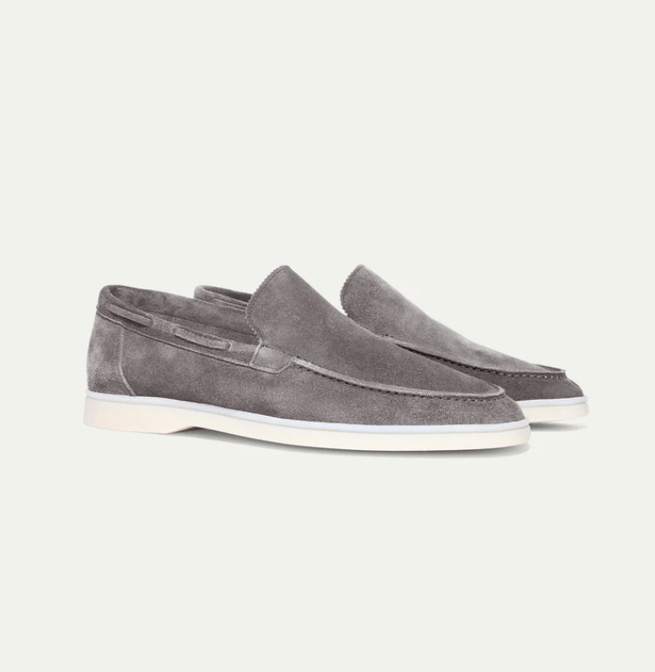 Lorenzo – Klassiset mokkanahkaiset miesten loafersit - VyFlair