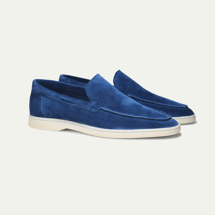 Lorenzo – Klassiset mokkanahkaiset miesten loafersit - VyFlair