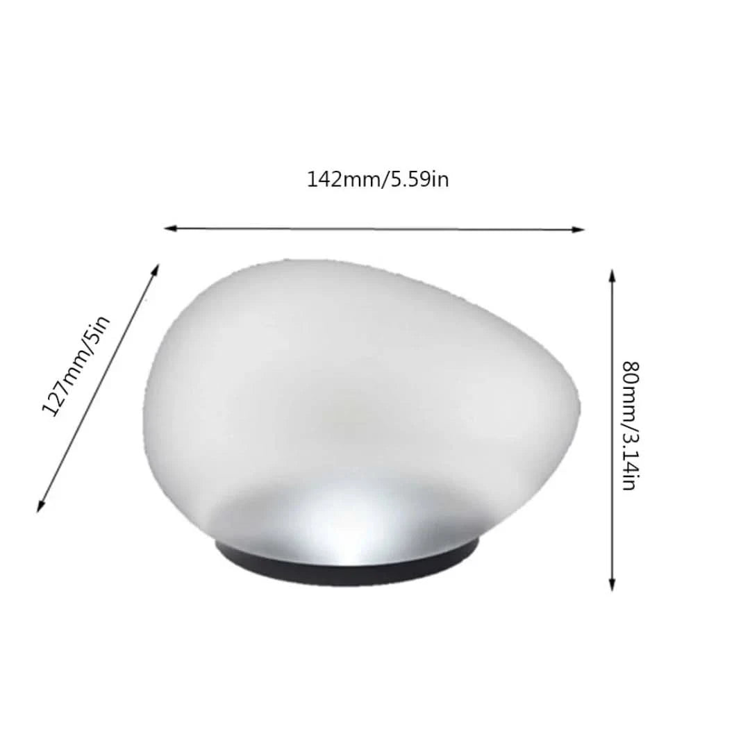 SolarGlow - Lámpara de guijarros solares-Outdoor lighting-VyFlair
