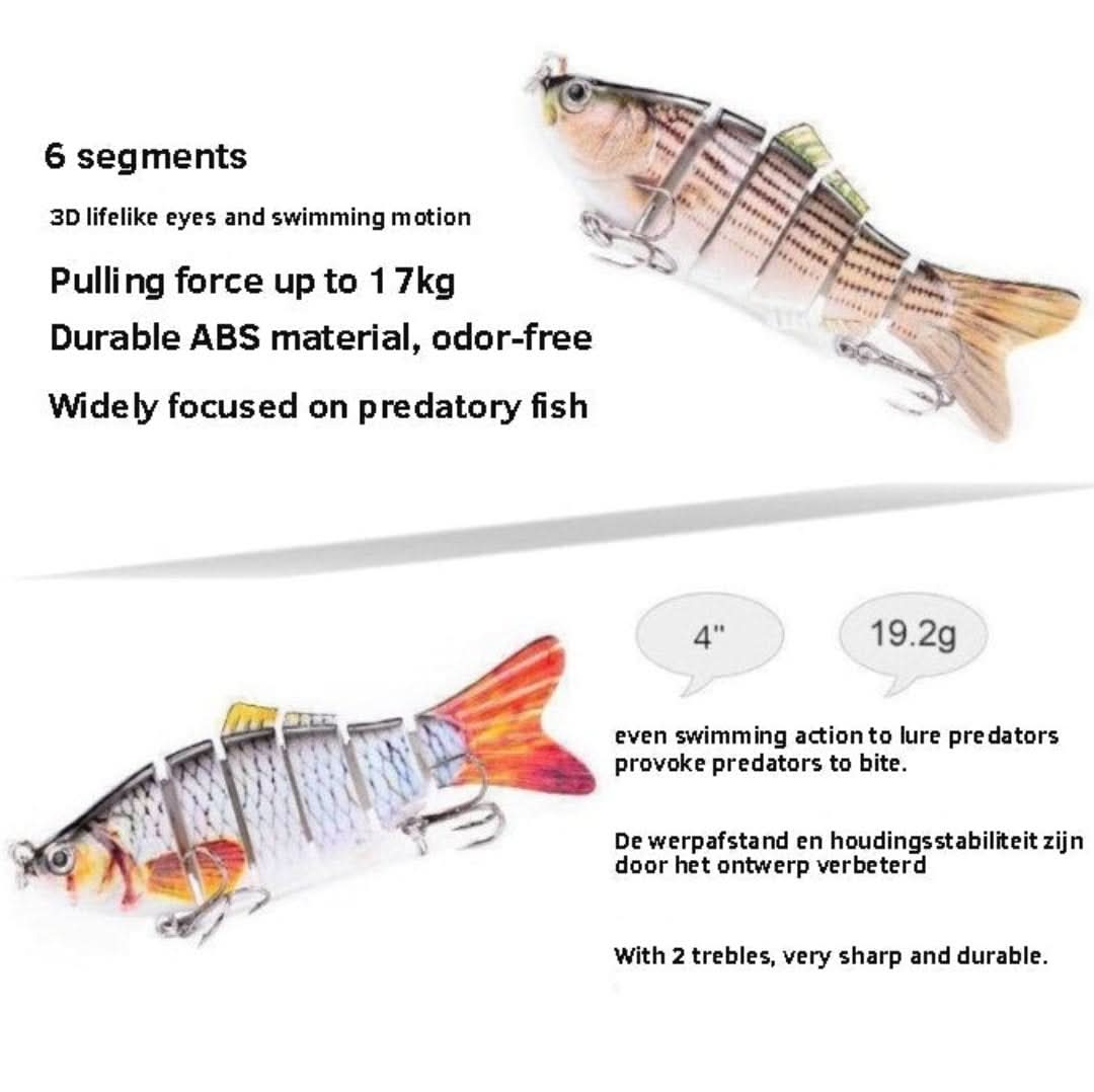Herramienta de pesca de señuelo de pescado de simulación-Fish Lure-VyFlair