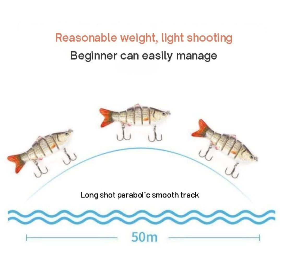 Herramienta de pesca de señuelo de pescado de simulación-Fish Lure-VyFlair