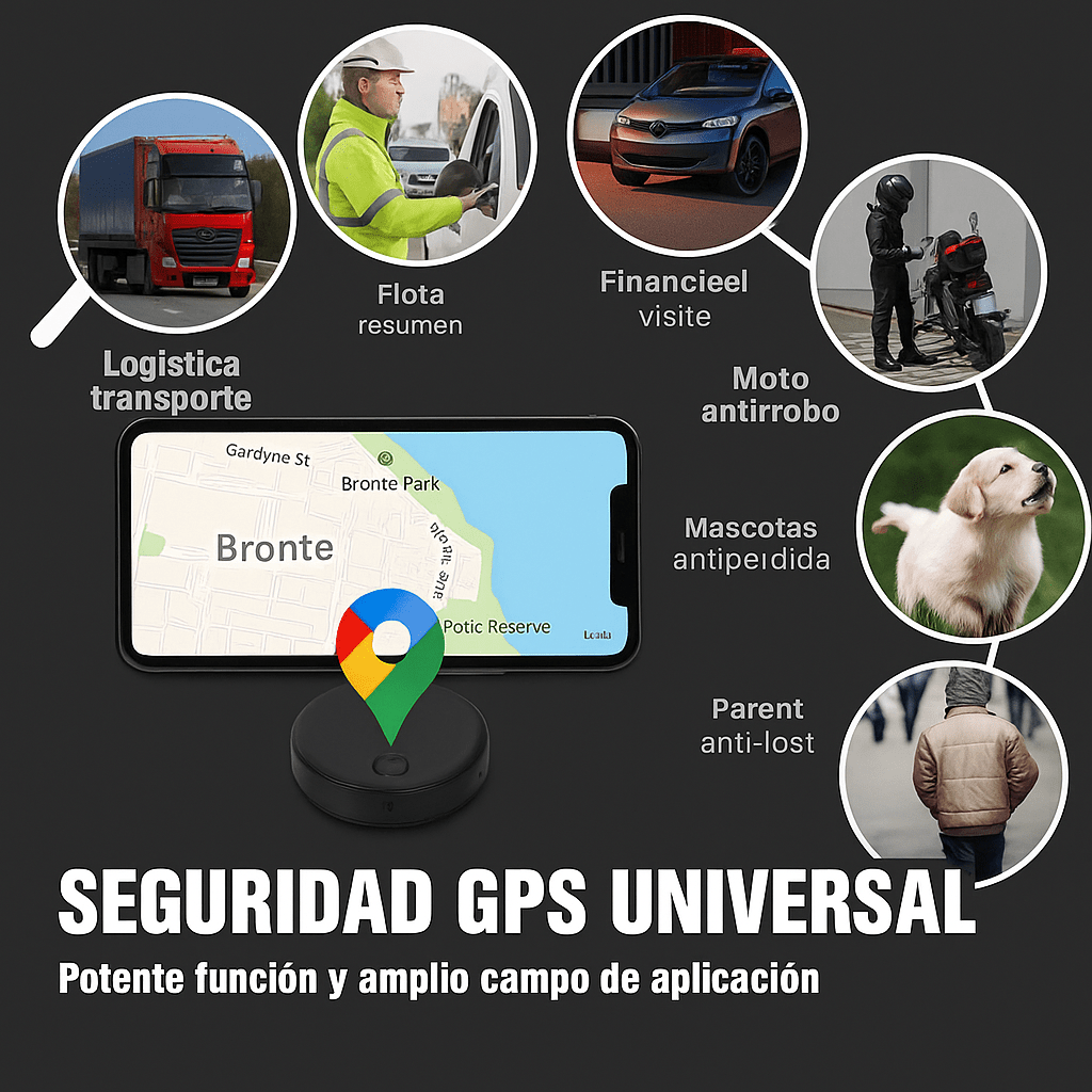 Set 3x Mini GPS Tracker Magnético - VyFlair