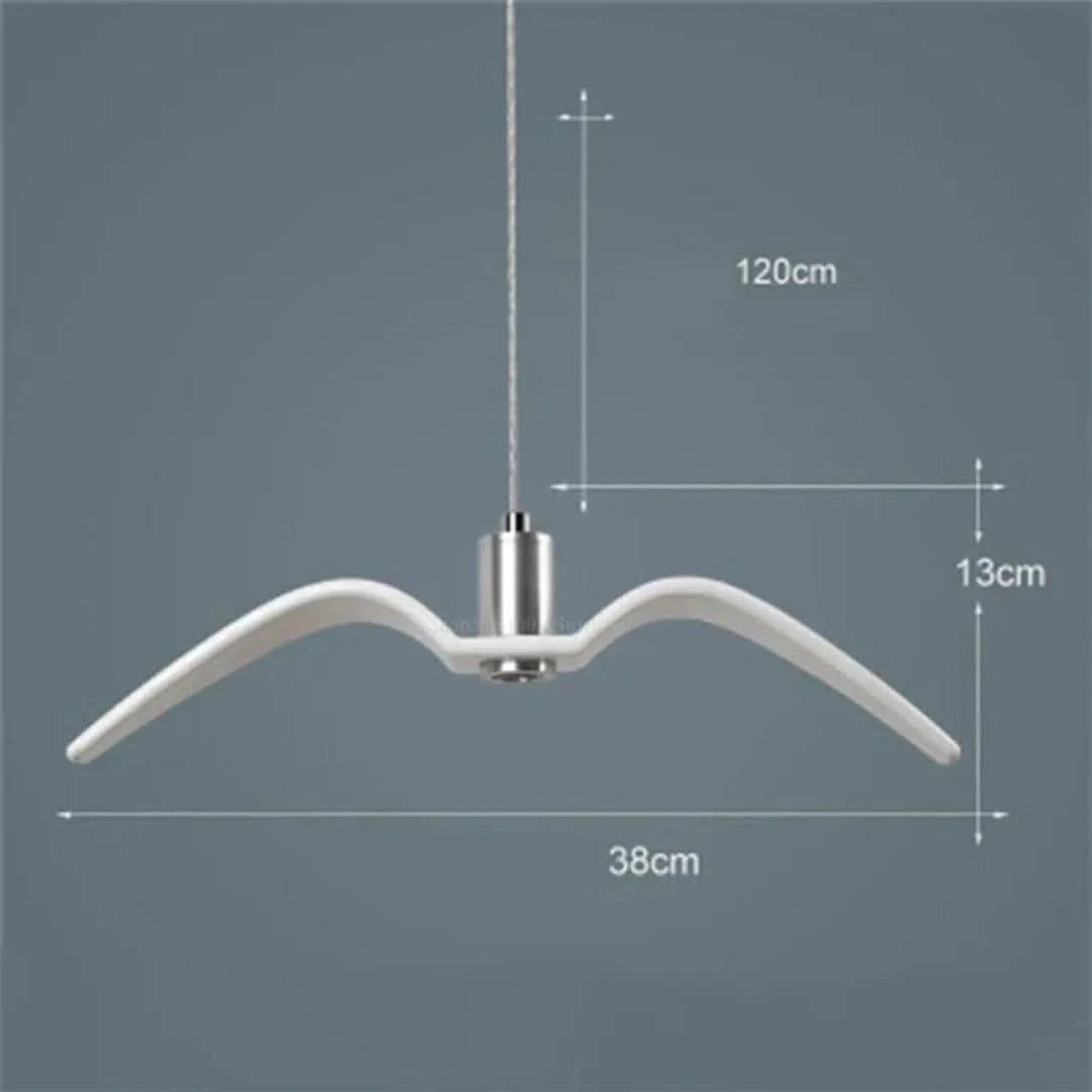 BeakBrilliance - Lámpara de diseño de pájaros-Ceiling lamps-VyFlair