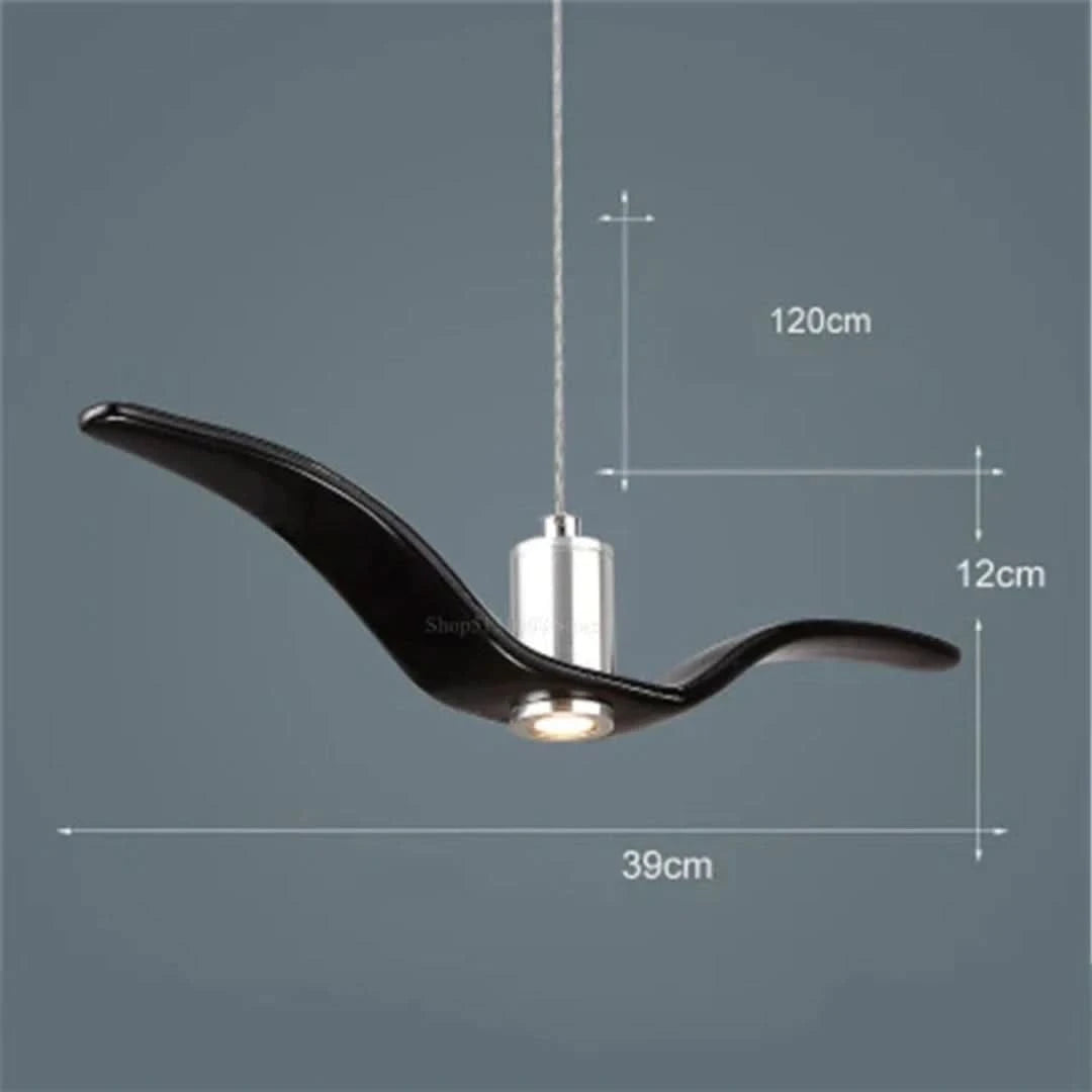 BeakBrilliance - Lámpara de diseño de pájaros-Ceiling lamps-VyFlair