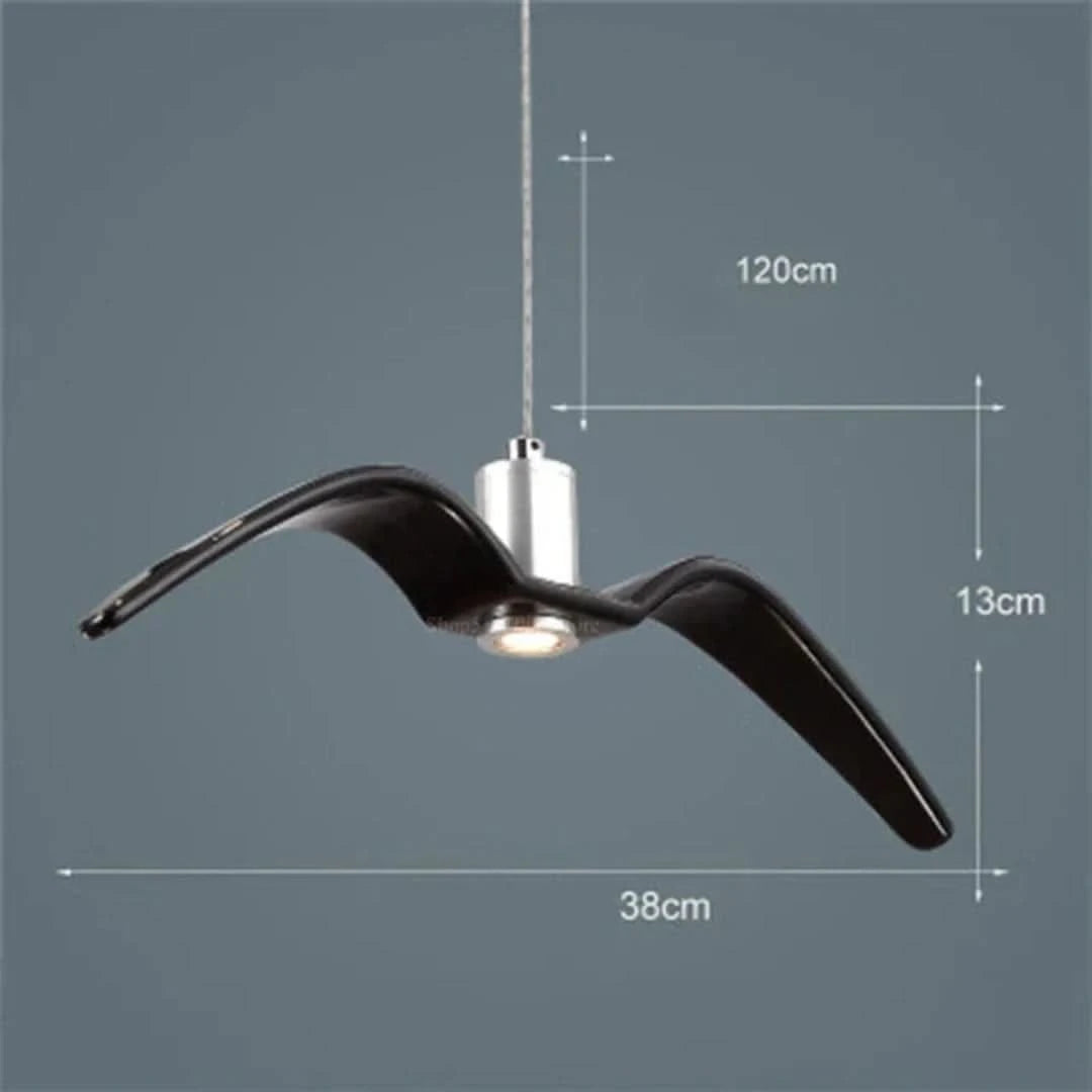 BeakBrilliance - Lámpara de diseño de pájaros-Ceiling lamps-VyFlair