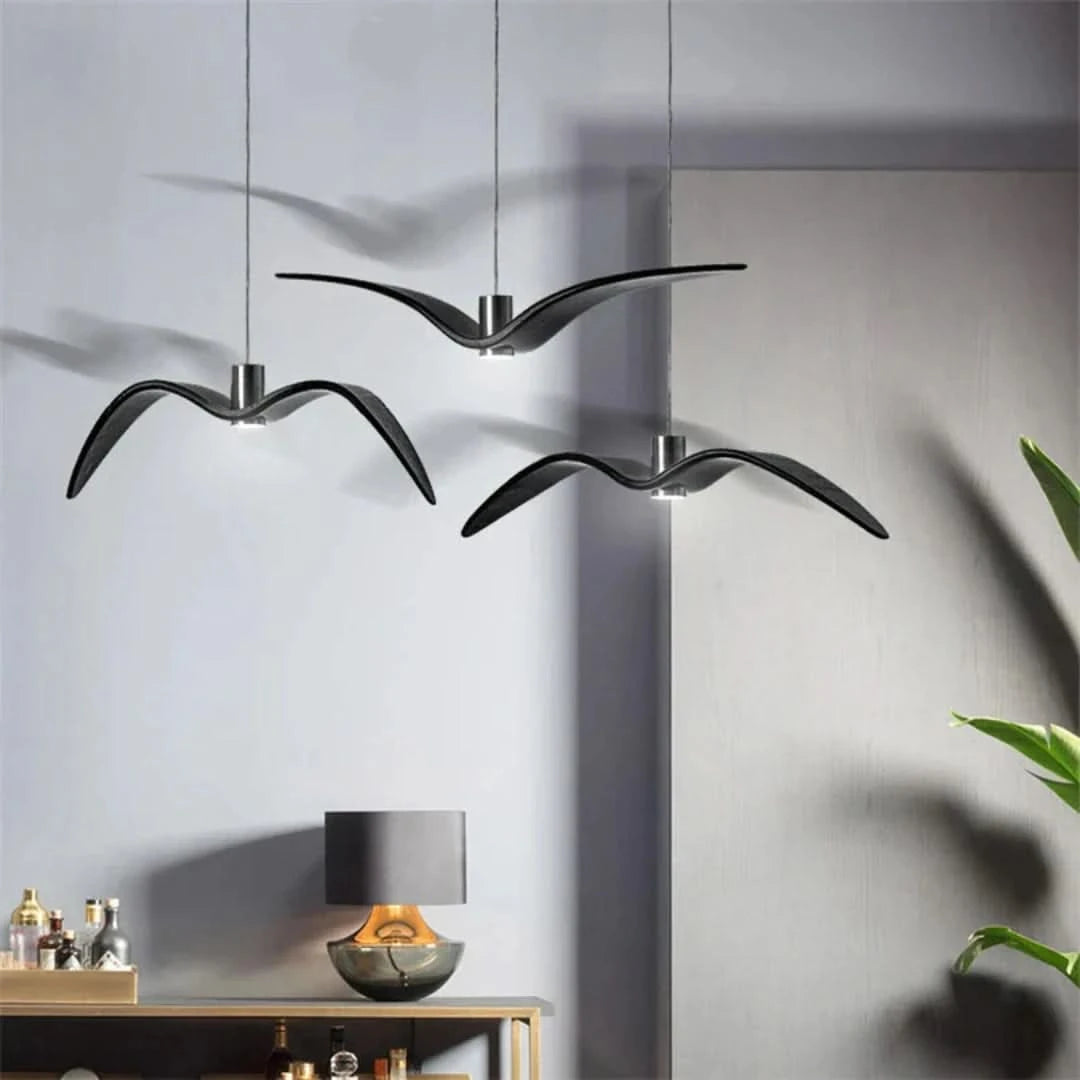 BeakBrilliance - Lámpara de diseño de pájaros-Ceiling lamps-VyFlair