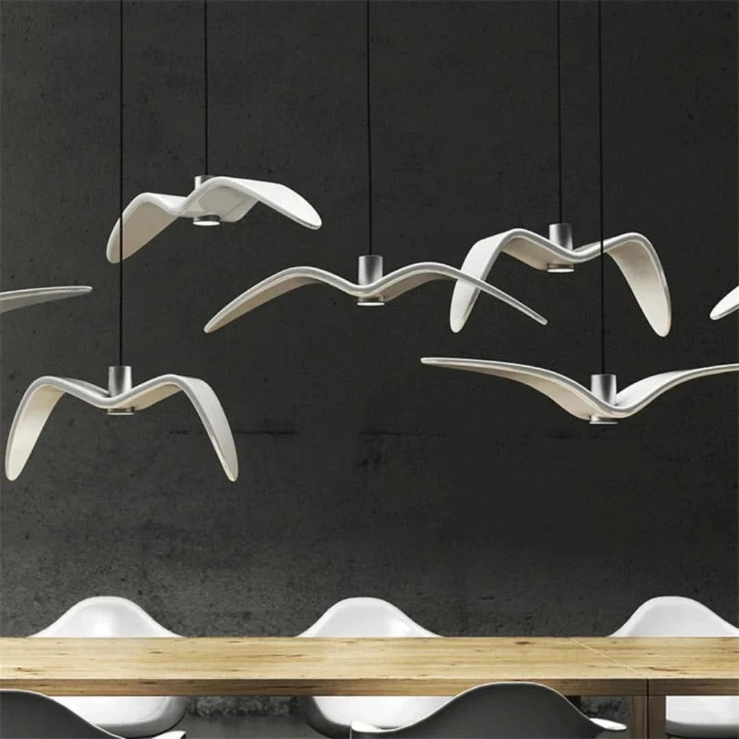 BeakBrilliance - Lámpara de diseño de pájaros-Ceiling lamps-VyFlair