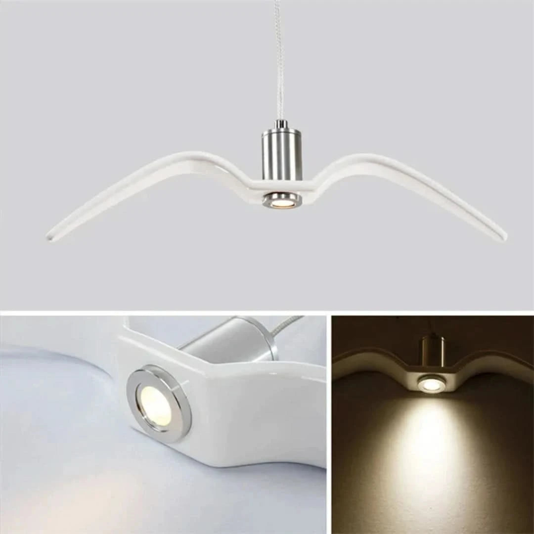 BeakBrilliance - Lámpara de diseño de pájaros-Ceiling lamps-VyFlair