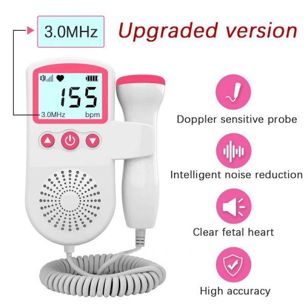 Doppler Fetal en Casa – Escucha el Corazón de Tu Bebé en Cualquier Momento
