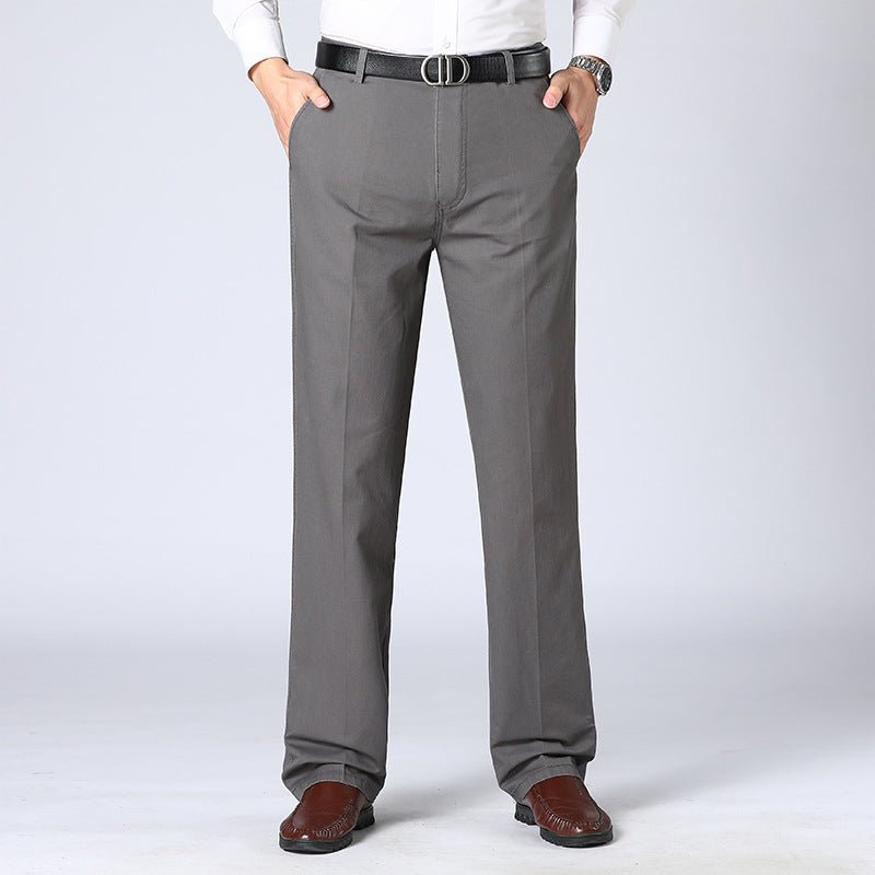 Thomas - Pantalones de vestir slim fit para hombre - VyFlair