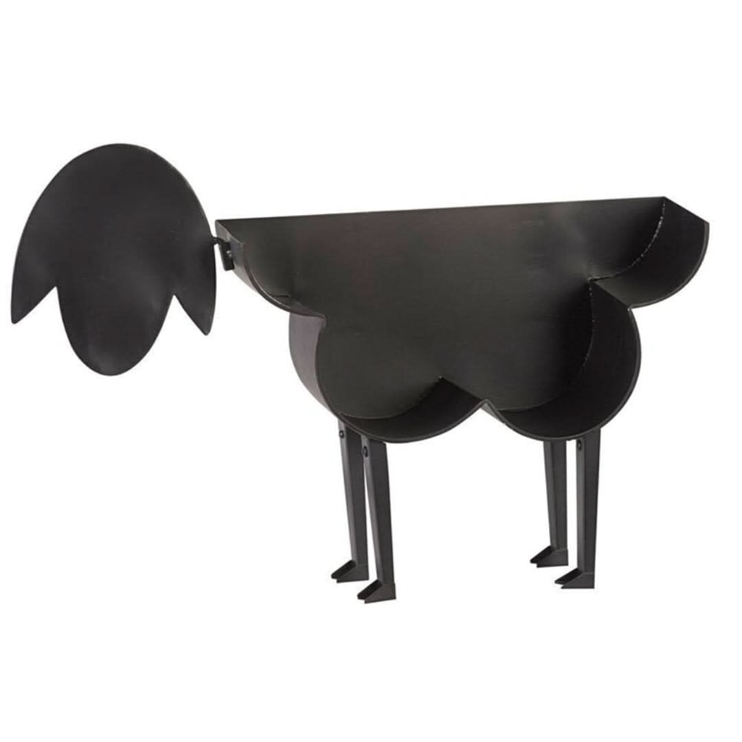 Mr Sheep - Soporte de rollo decorativo artístico-bathroom shelf-VyFlair