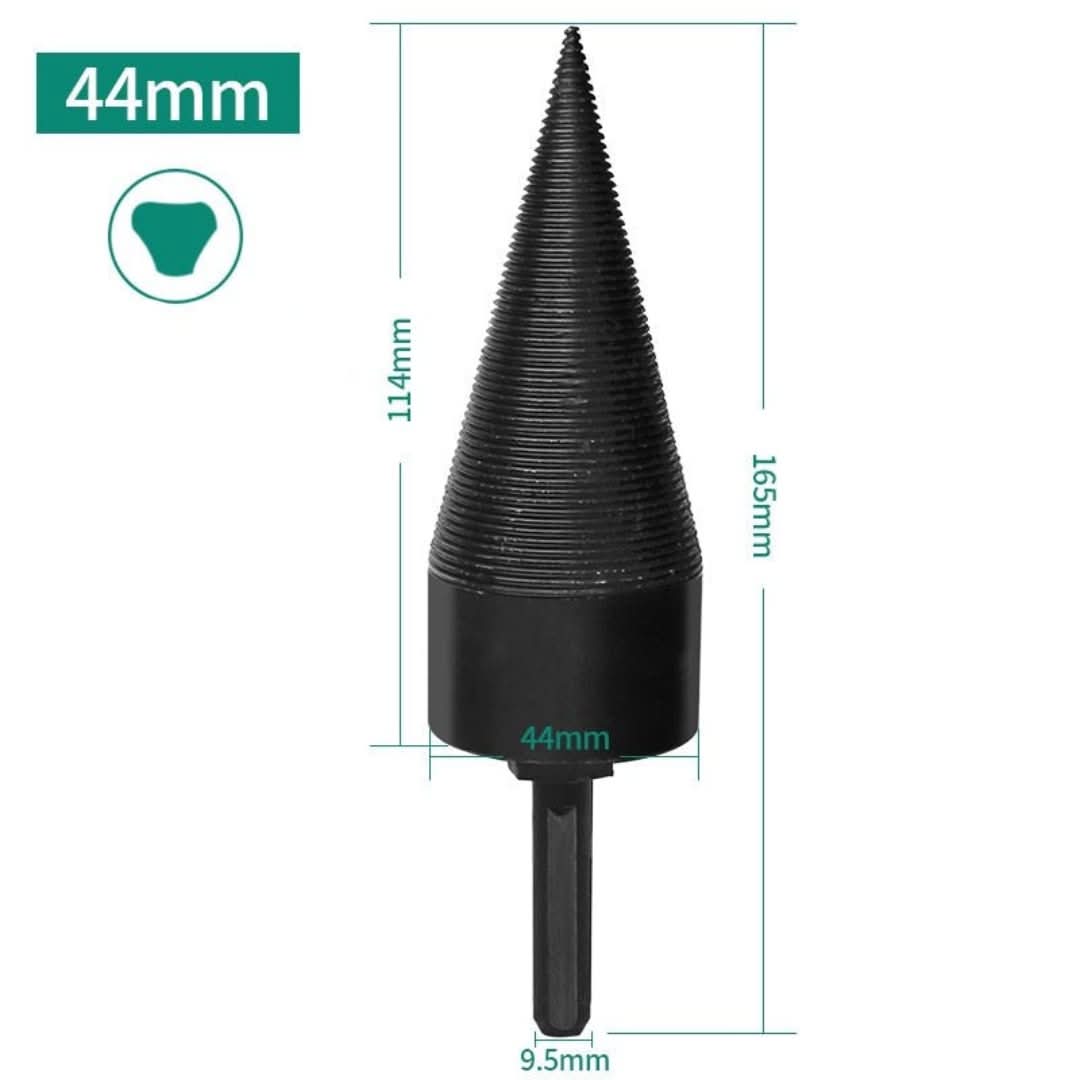 Taladro de leña - divisor de madera (44 mm)-Drill Set-VyFlair