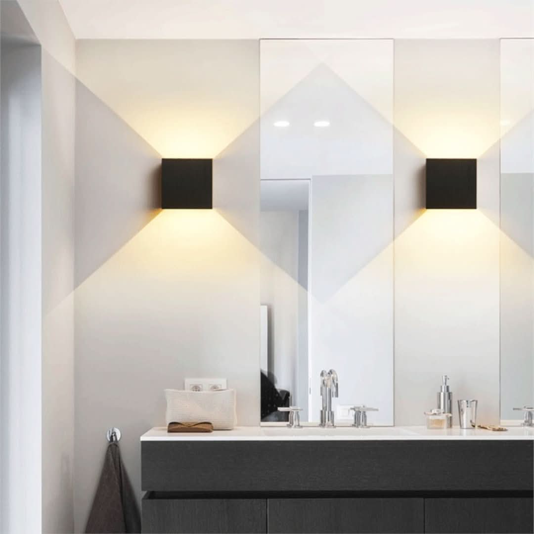 Lámpara de cubo moderna-Wall Light-VyFlair