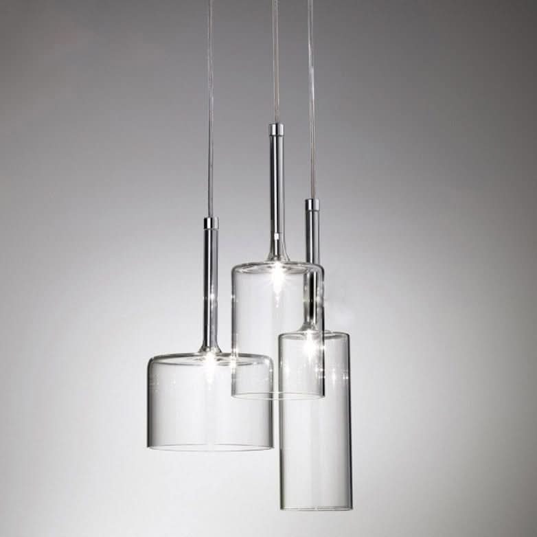 Lámparas de lámparas de mesa de comedor de vidrio iluminación-Ceiling lamps-VyFlair