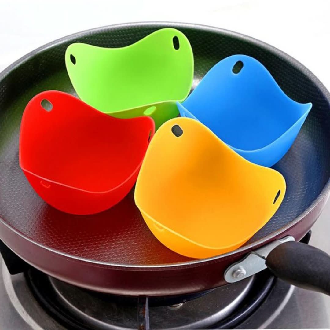 Eggboiler - juego de 4 plantillas de huevo fáciles-egg molder-VyFlair