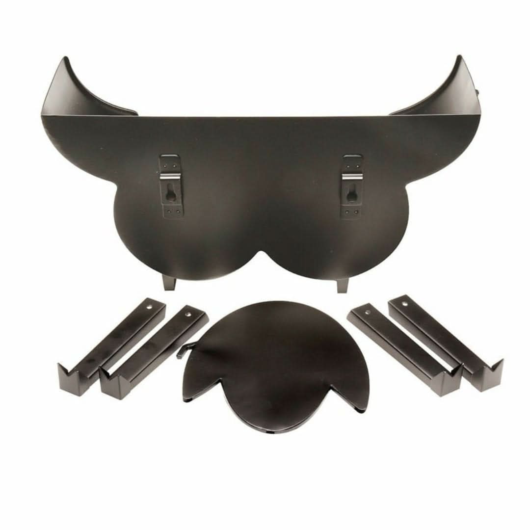 Mr Sheep - Soporte de rollo decorativo artístico-bathroom shelf-VyFlair