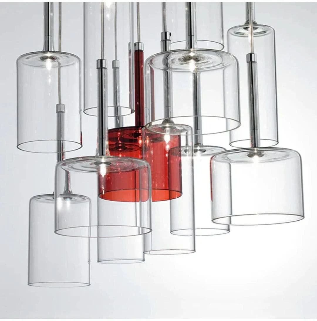 Lámparas de lámparas de mesa de comedor de vidrio iluminación-Ceiling lamps-VyFlair
