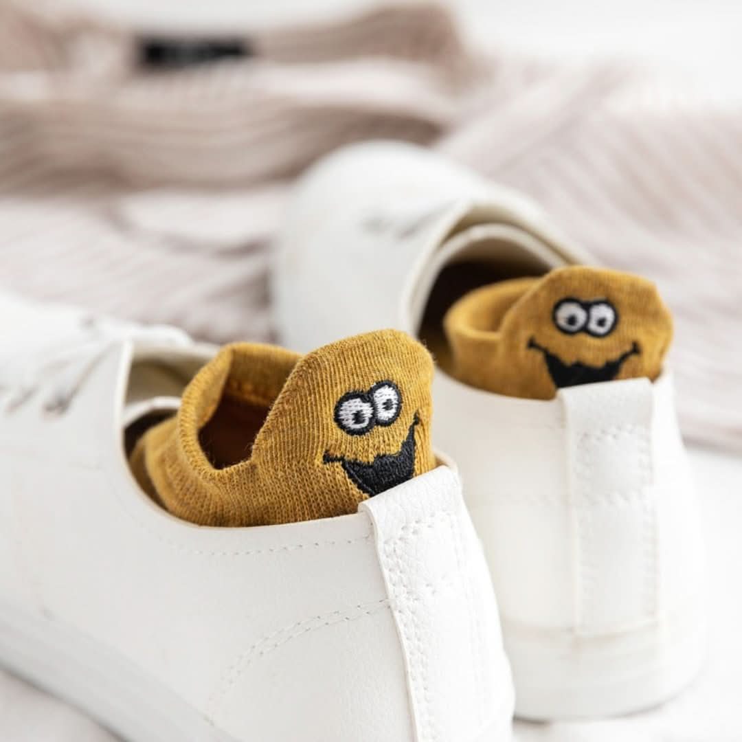 Calcetines de cara feliz-Socks-VyFlair