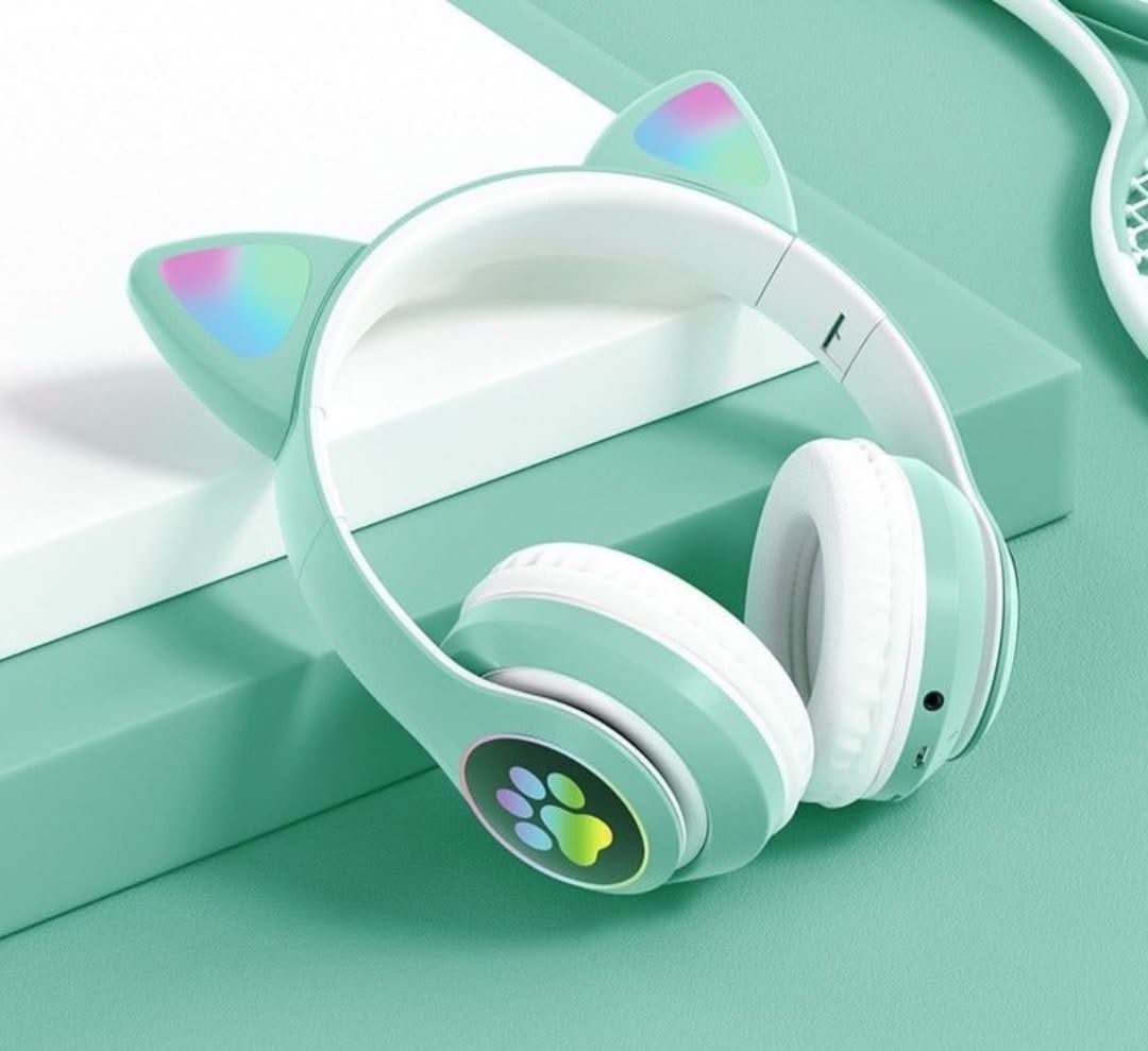 Happycat - auriculares inalámbricos con micrófono-Headset-VyFlair