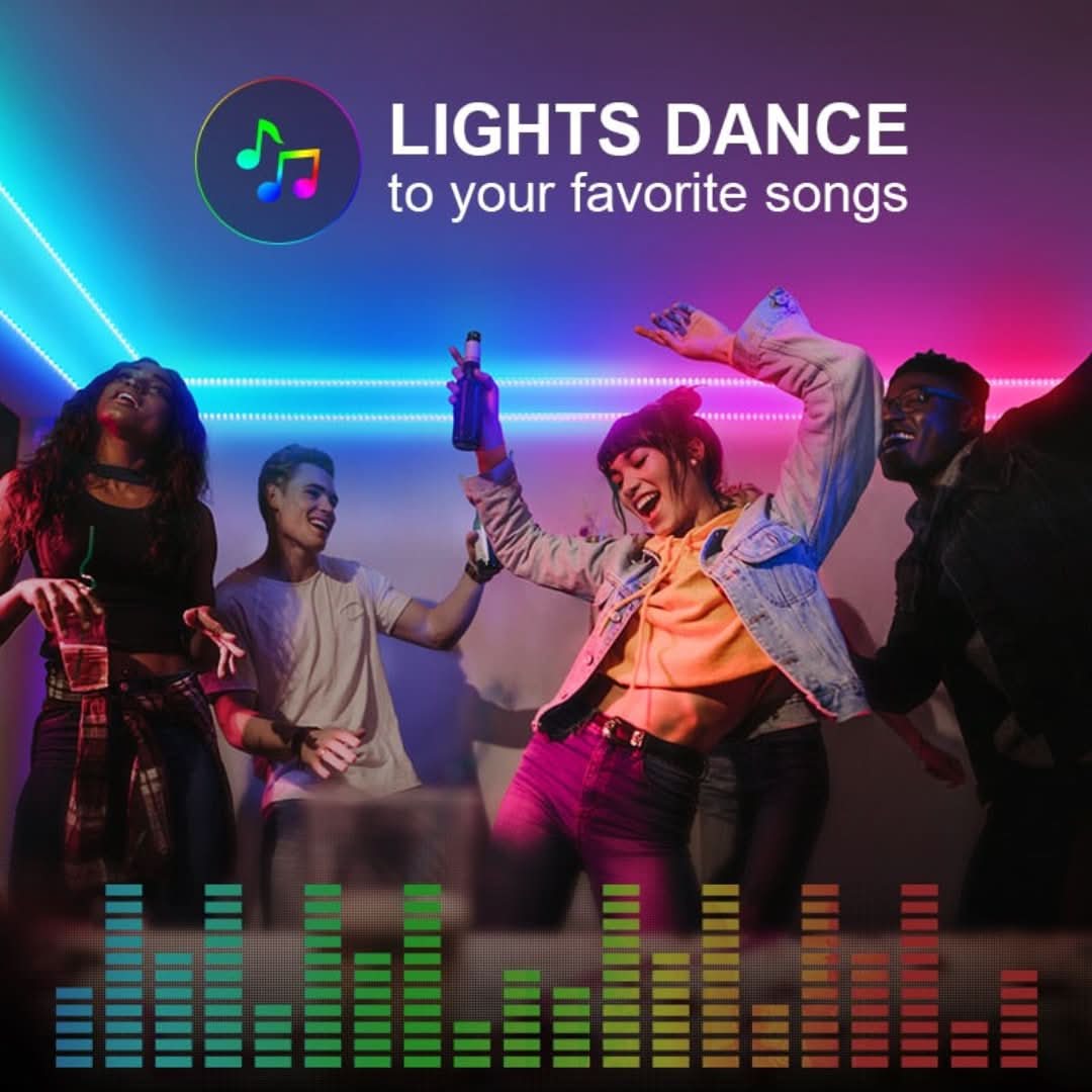 Franja LED LED LED: control a través de la aplicación -Wifi-Led light-VyFlair