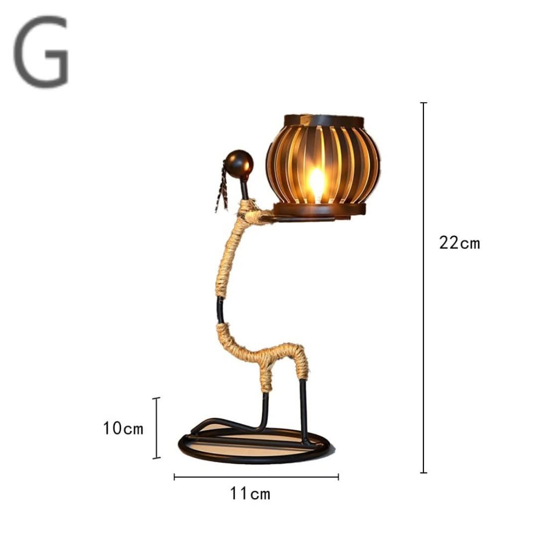 Candelador vintage: el pueblo-candle holder-VyFlair