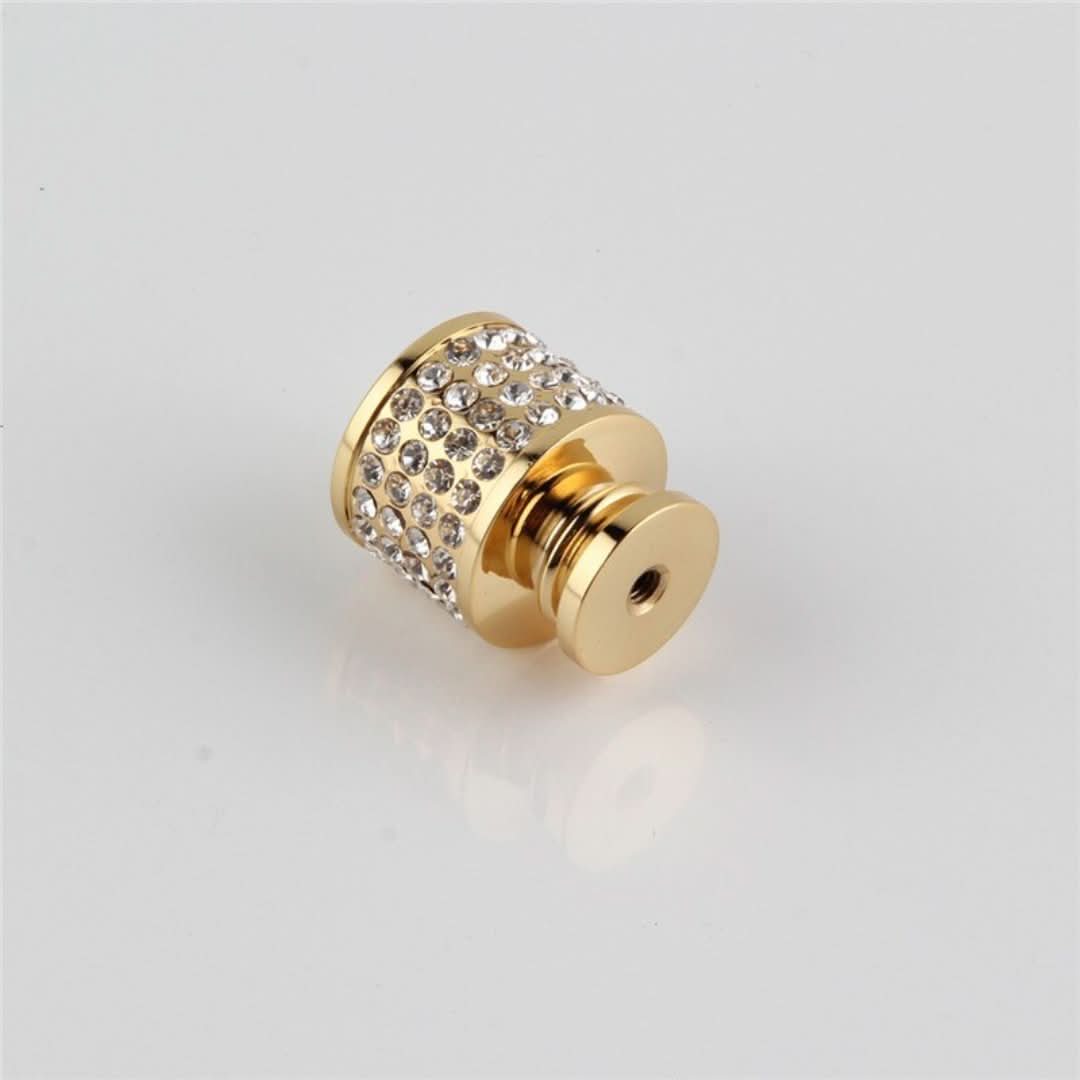 Manijas de oro de cristal: un toque de sofisticación en cada habitación-cabinet knobs-VyFlair