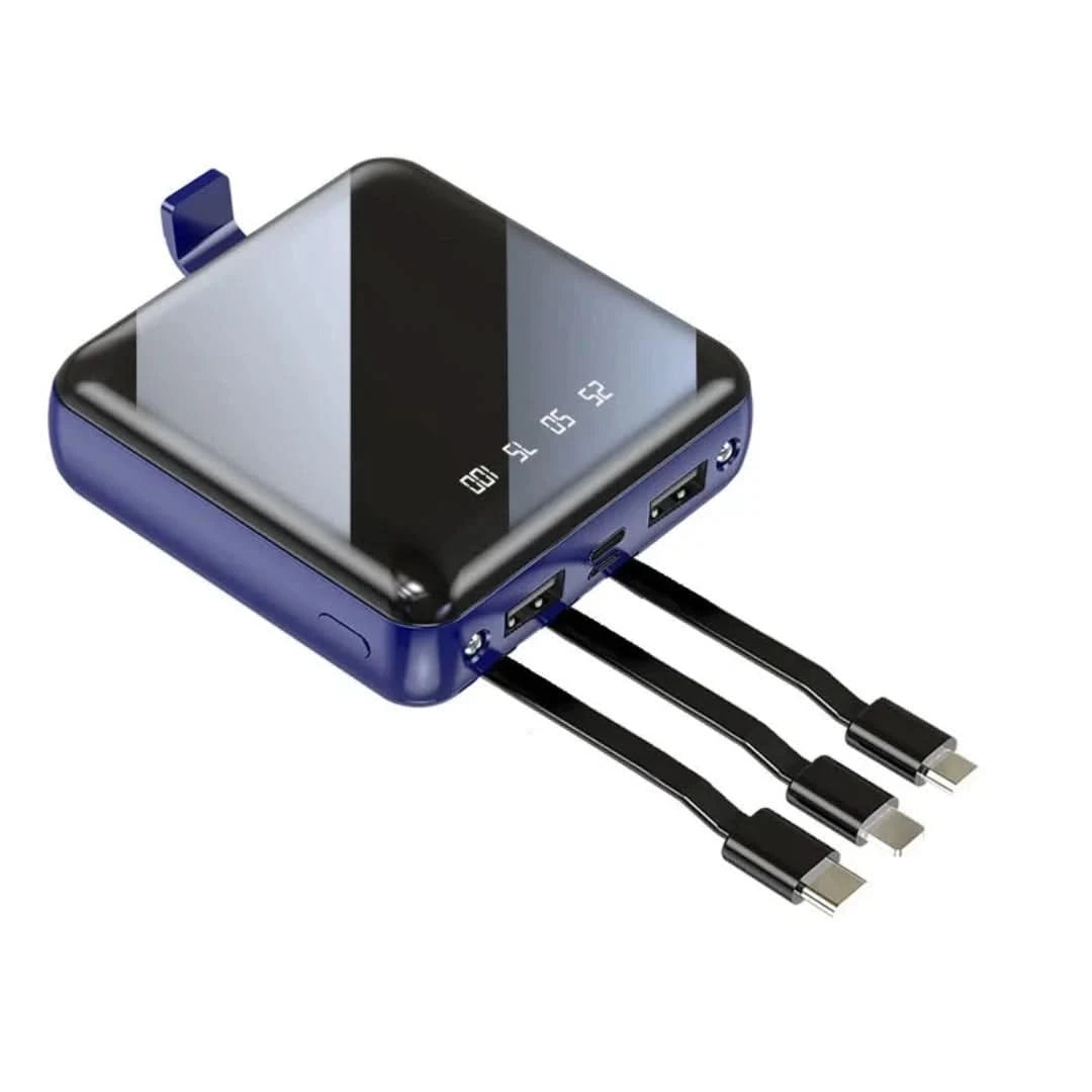 Mini banco de energía | 4-cable 20000máh-power bank-VyFlair