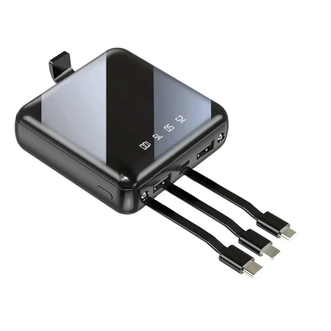Mini banco de energía | 4-cable 20000máh-power bank-VyFlair