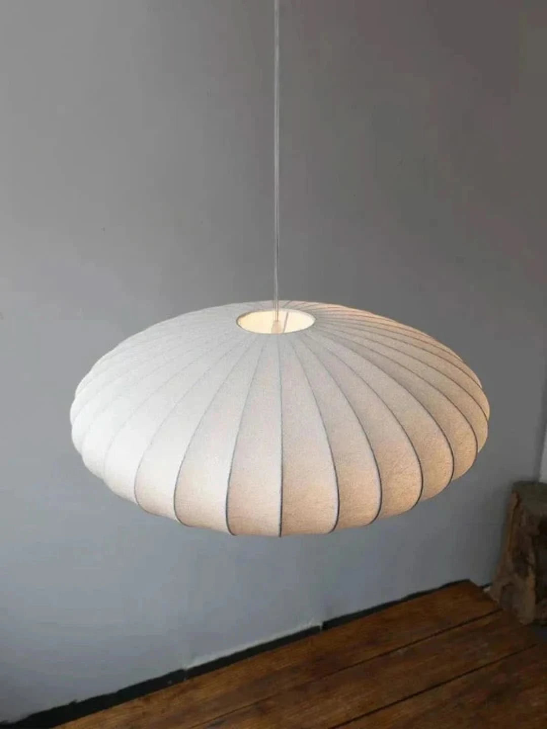 Novalux - lámpara de araña de seda con colgante-Ceiling lamps-VyFlair