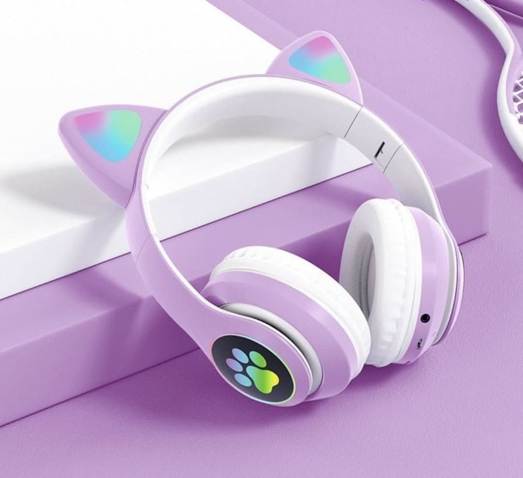 Happycat - auriculares inalámbricos con micrófono-Headset-VyFlair
