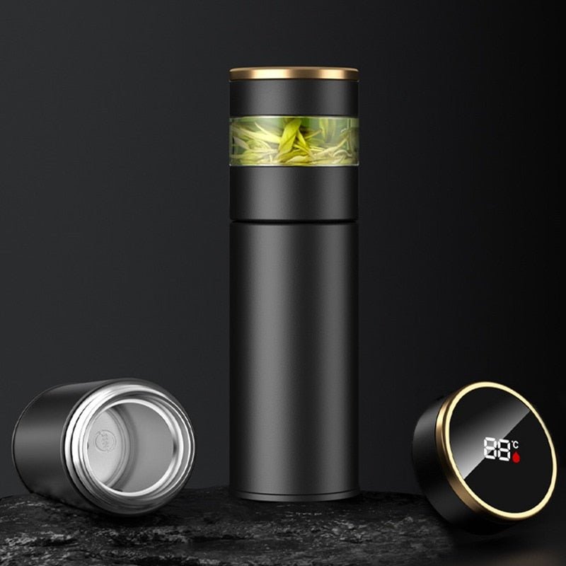Botella Térmica para Té con Indicador LED 450ml - VyFlair