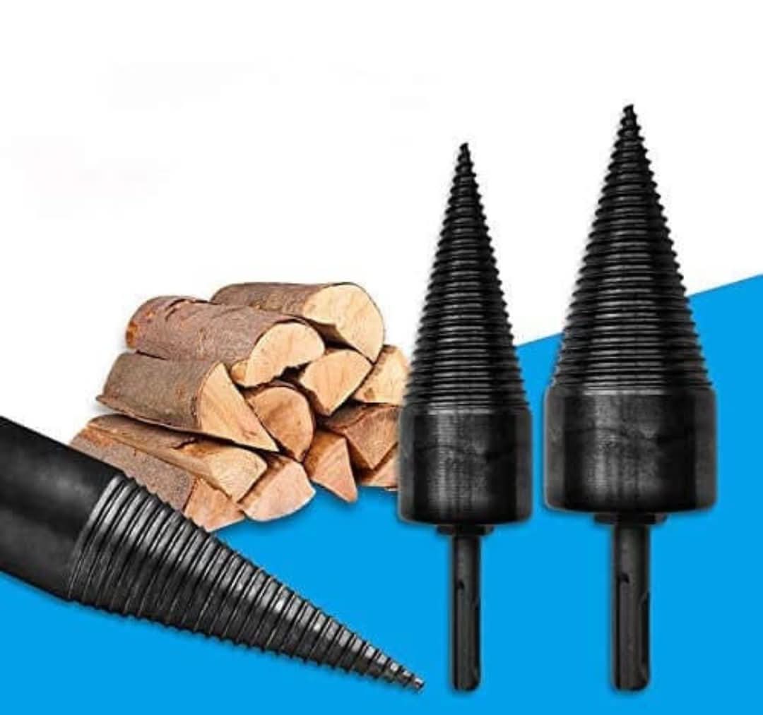 Taladro de leña - divisor de madera (44 mm)-Drill Set-VyFlair