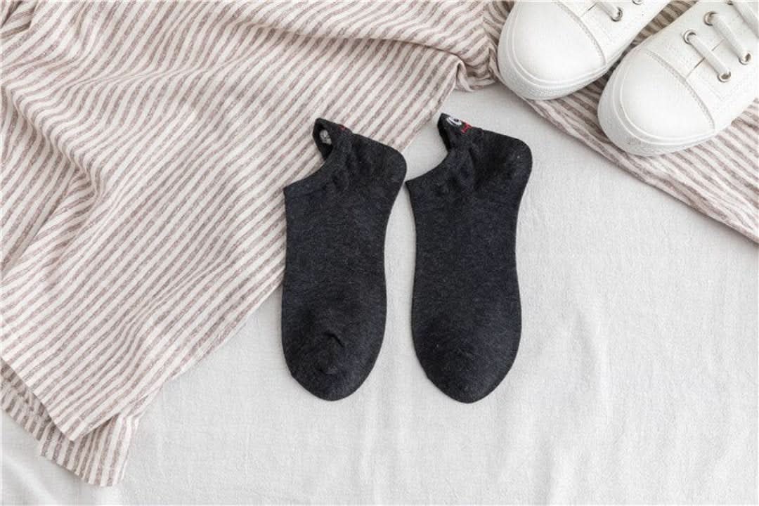 Calcetines de cara feliz-Socks-VyFlair
