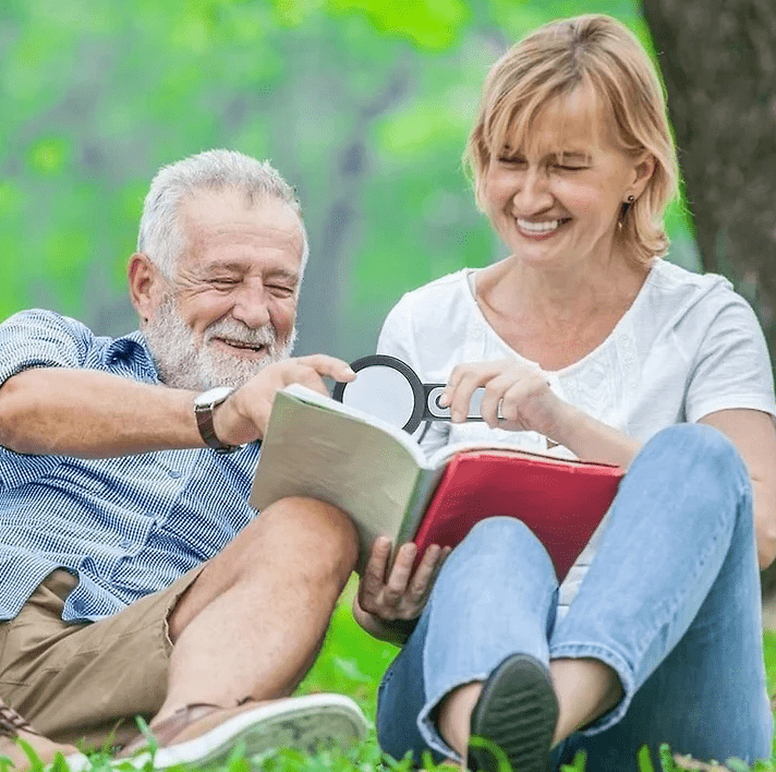 Lupa de Mano 30X con Luz LED para Mayores