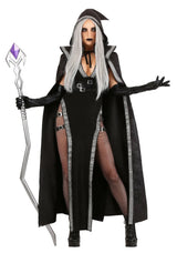 Lorenza Disfraz Bruja Gótica Vestido Maxi Halloween - VyFlair