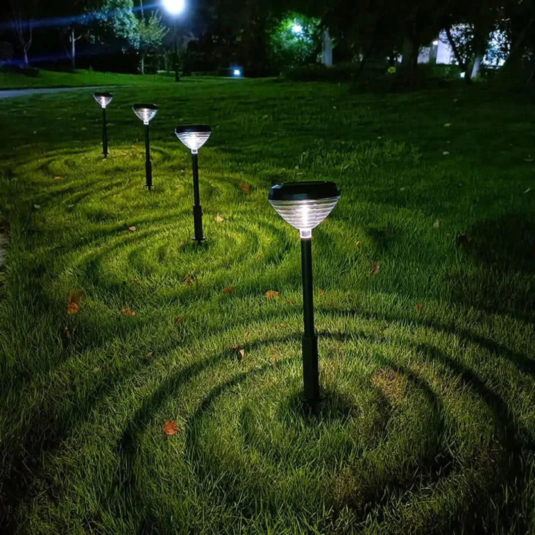 Ecolumina - Lámpara de hierba LED solar-Outdoor lighting-VyFlair