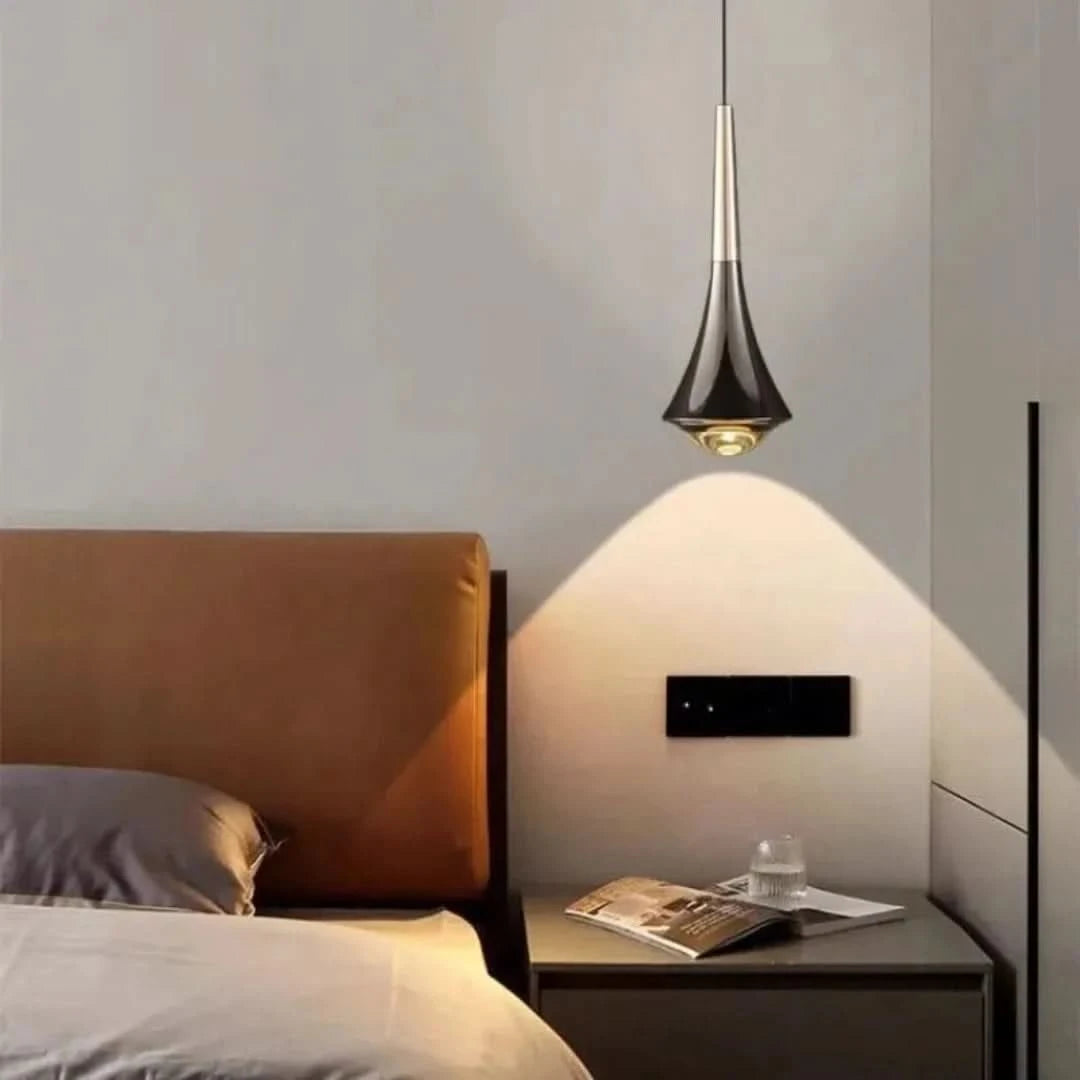 Dawn Luxury - Lámpara colgante plateada-Wall lamps & Ceiling lamps-VyFlair
