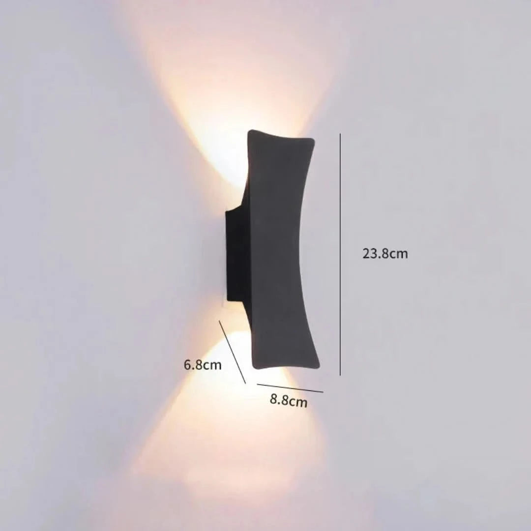 Metromod - luz de pared al aire libre minimalista-Outdoor lighting-VyFlair