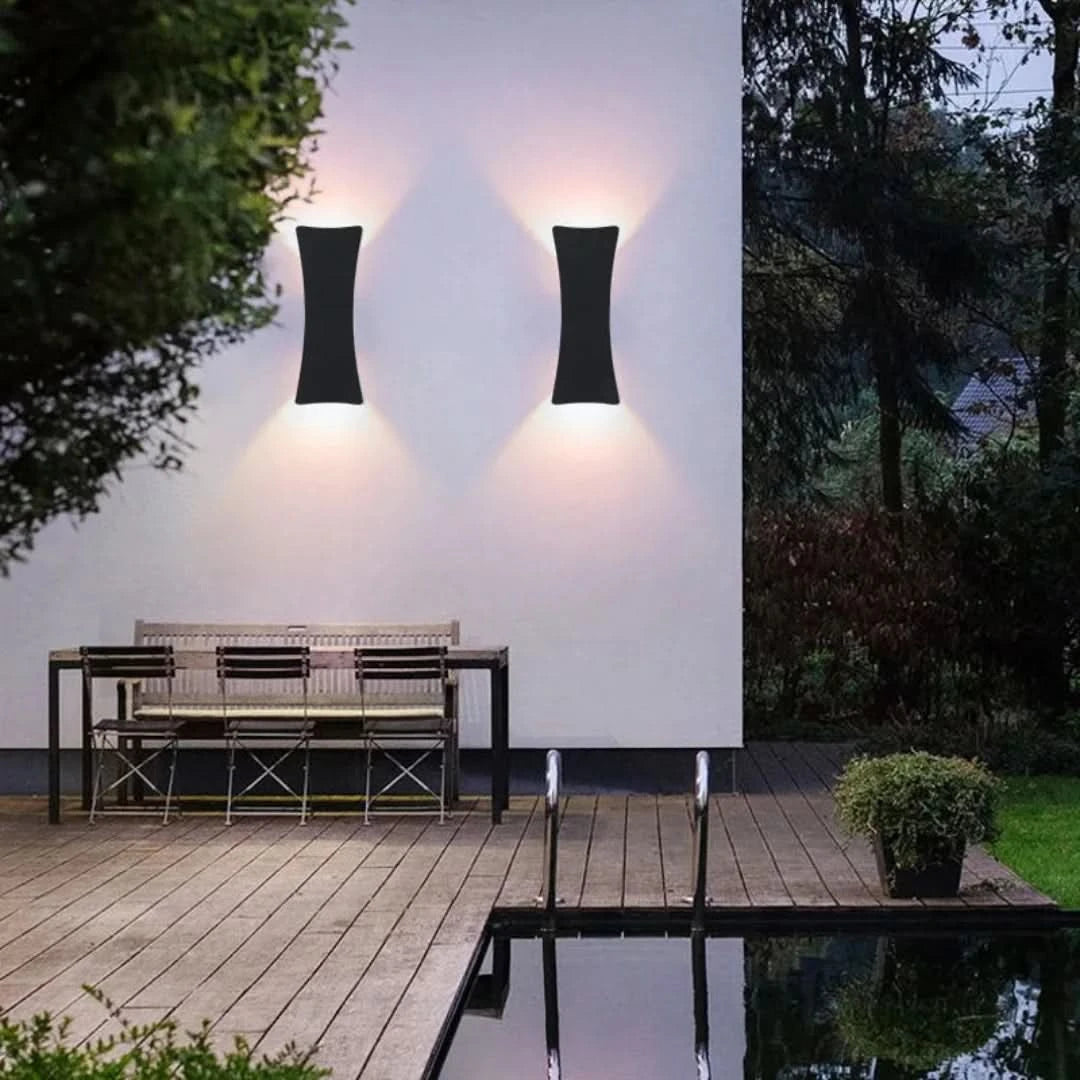 Metromod - luz de pared al aire libre minimalista-Outdoor lighting-VyFlair