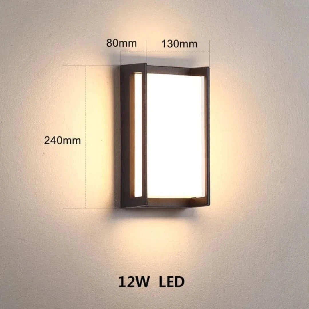 Urbanspectra - luces de pared al aire libre LED modernas-Outdoor lighting-VyFlair