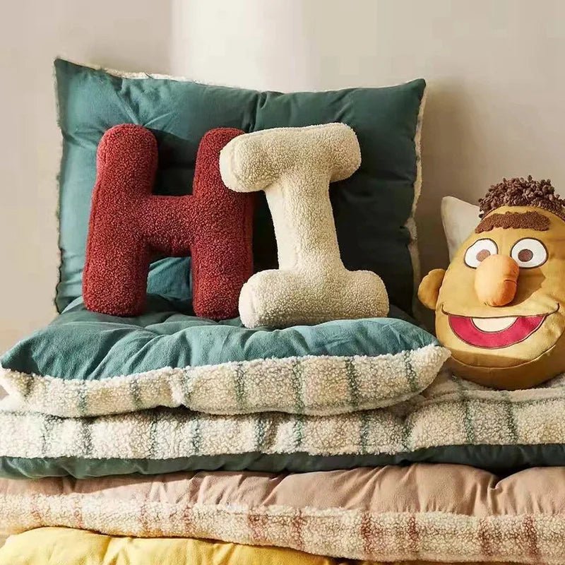 Cojín de Sofá Personalizado con Letras 3D - VyFlair