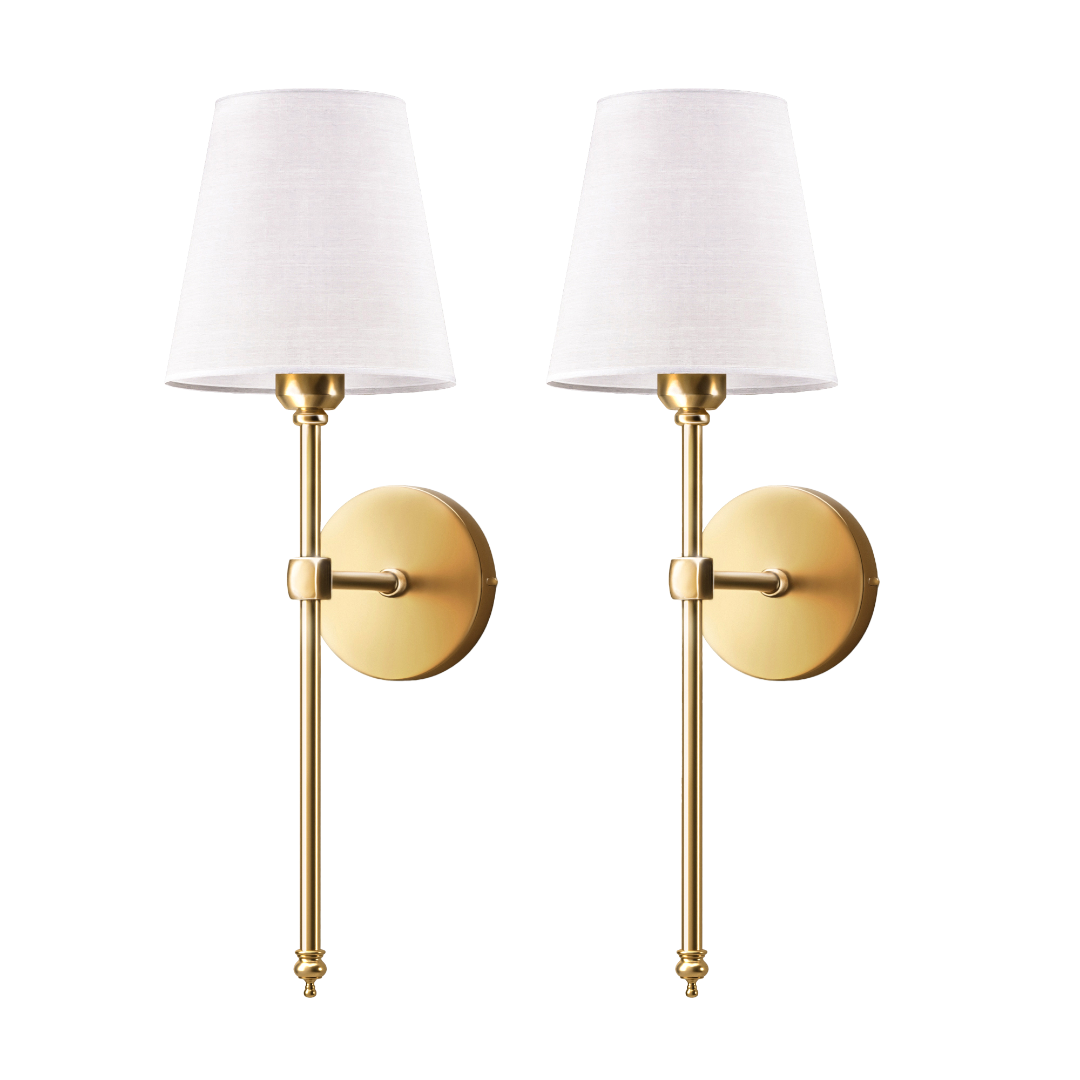 Lámparas retro inalámbricas (conjunto de 2)-Wall light-VyFlair