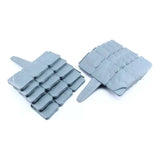 Borde decorativo de jardín efecto piedra 10 piezas - VyFlair