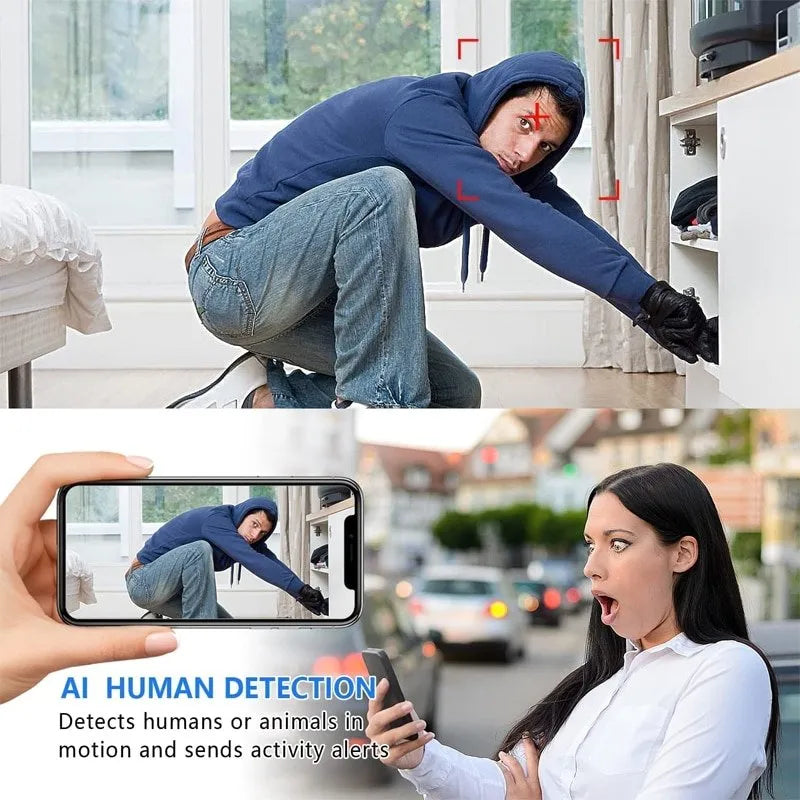 Mini Cámara WiFi Inalámbrica 5G 1080p HD