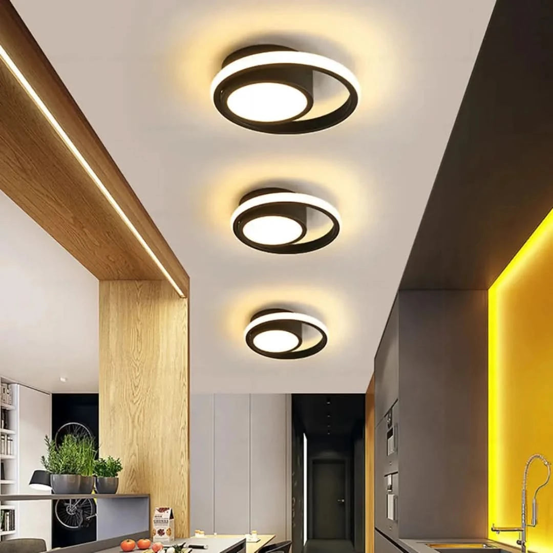 Eclipse Glow - Lámpara de techo moderna-Ceiling lamps-VyFlair