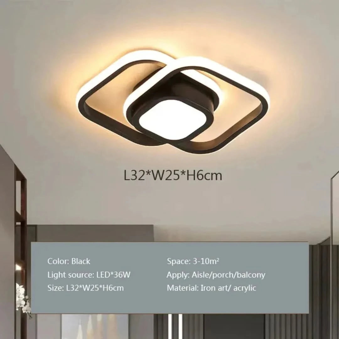 Eclipse Glow - Lámpara de techo moderna-Ceiling lamps-VyFlair