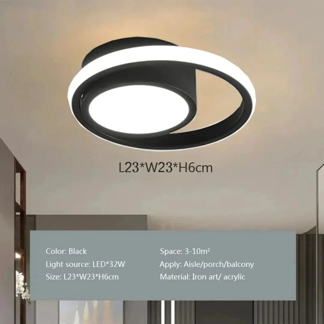 Eclipse Glow - Lámpara de techo moderna-Ceiling lamps-VyFlair